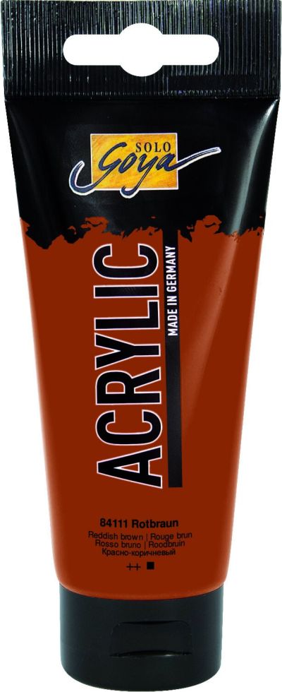 Kreul Solo Goya Acrylic Tube rotbraun 100 ml