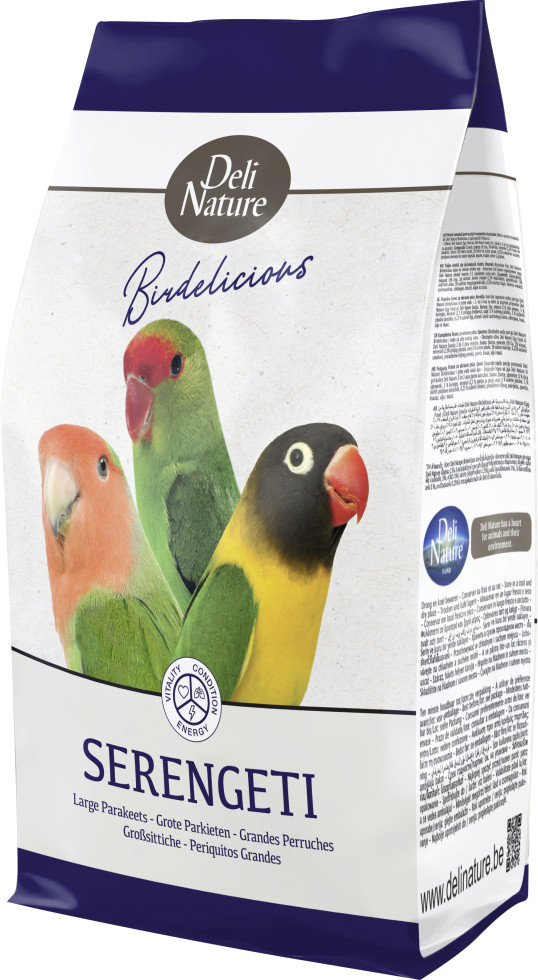 Deli Nature 5* Menu für Afrik. Sittiche 800g