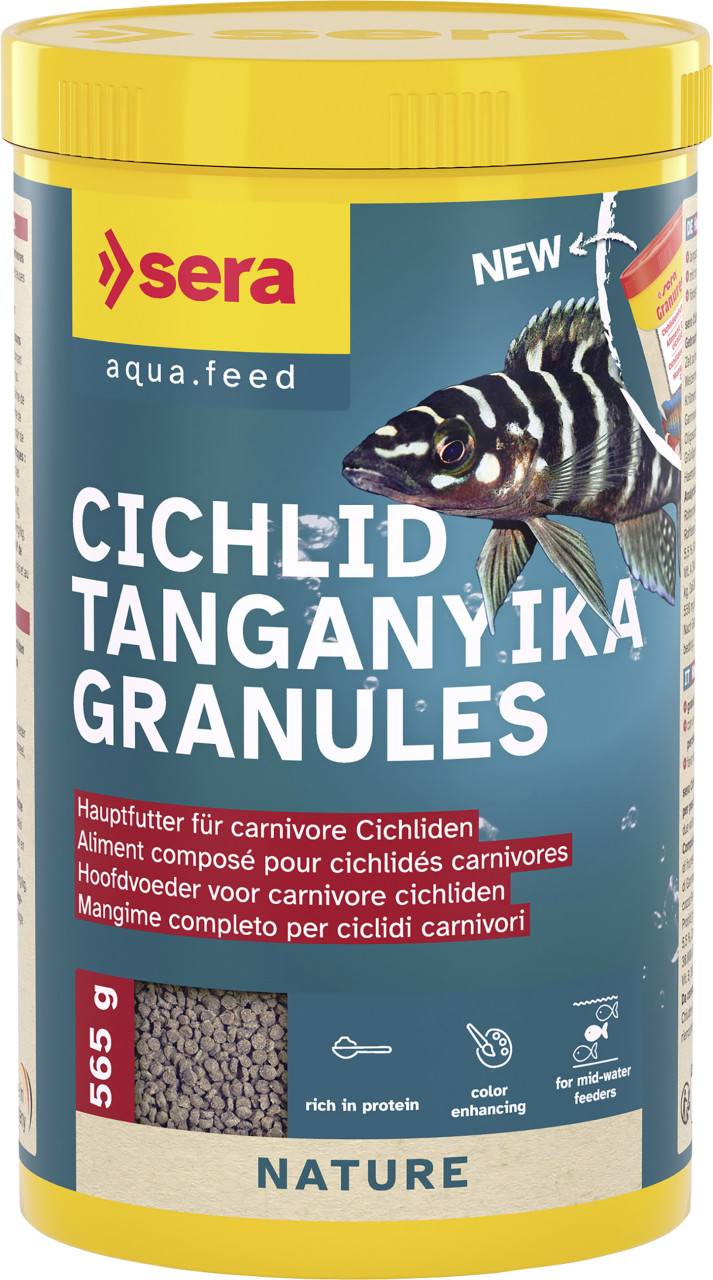 Sera Fischfutter Cichlid Tanganyika Granules 1 L