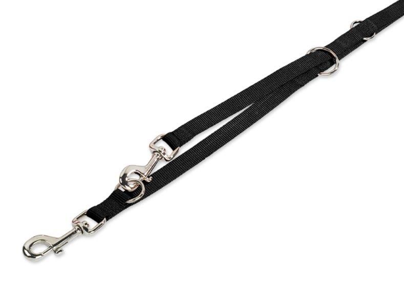 Nobby Hundeleine Führleine Classic 2 m x 2,5 cm schwarz