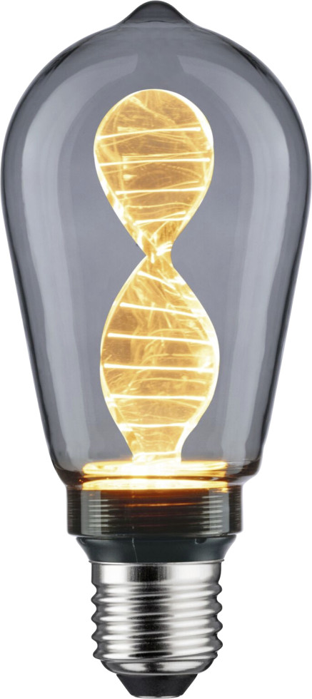 Paulmann LED Leuchtmittel Inner Glow Helix Edison E27 3,5W rauch