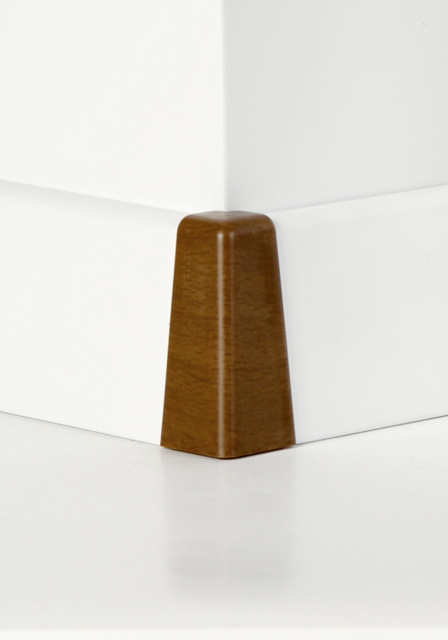 Classen Außenecke Plus für Laminatleiste 58 x 19 mm mocca Eiche Holzpore