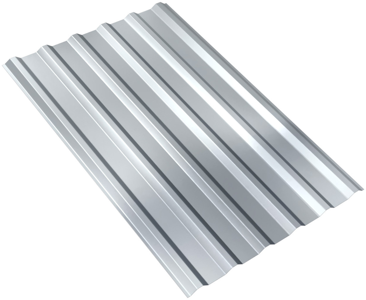 Weckman Mini-Trapezblech W20 125 x 77,6 cm 0,4 mm verzinkt