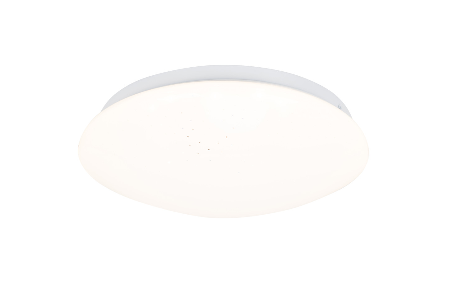 Mylight LED-Deckenleuchte Ø 31 x 7,2 cm warmweiß weiß
