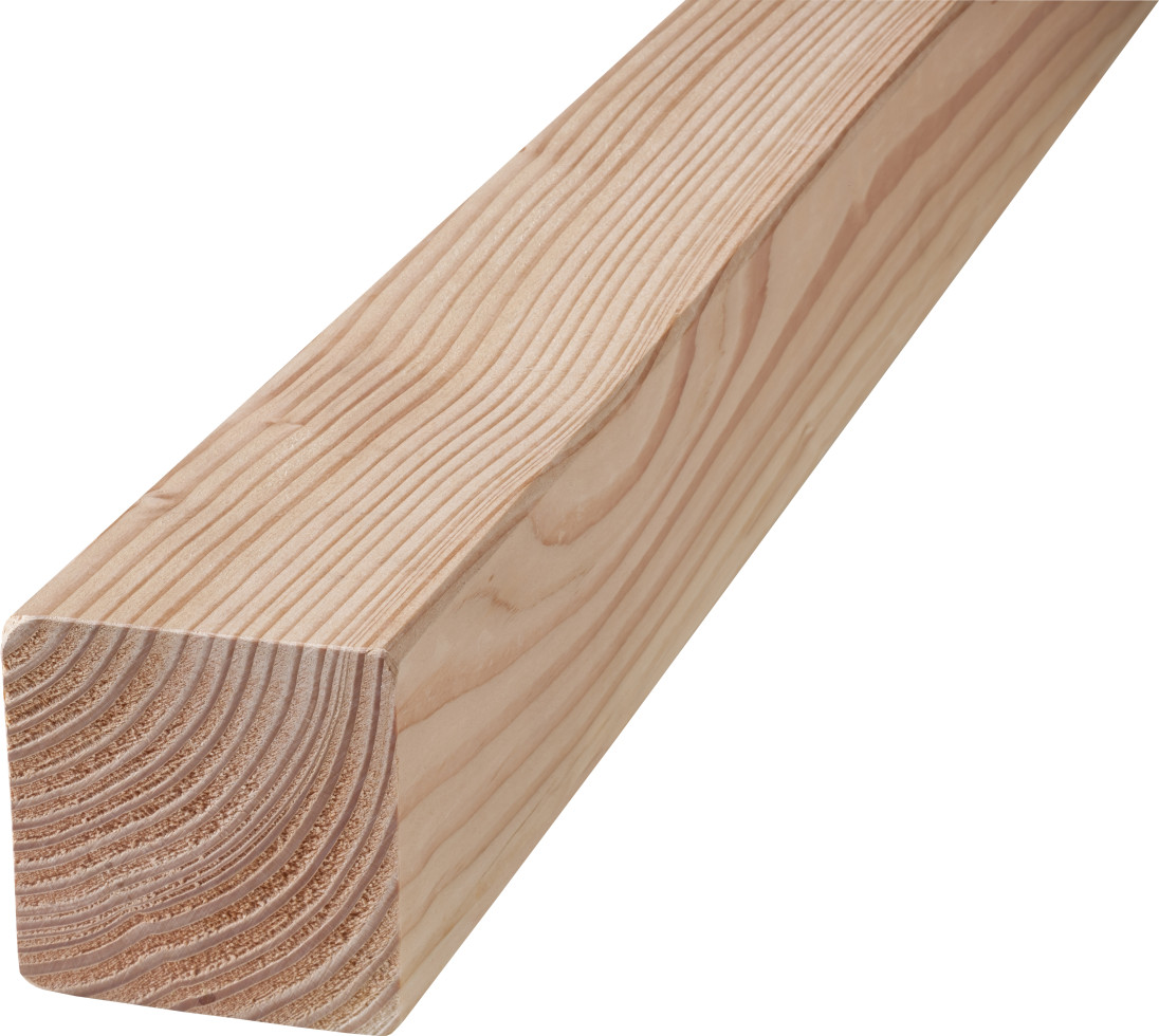 Rahmen Douglasie Kanten gefast 200 x 7 x 7 cm 4-seitig gehobelt