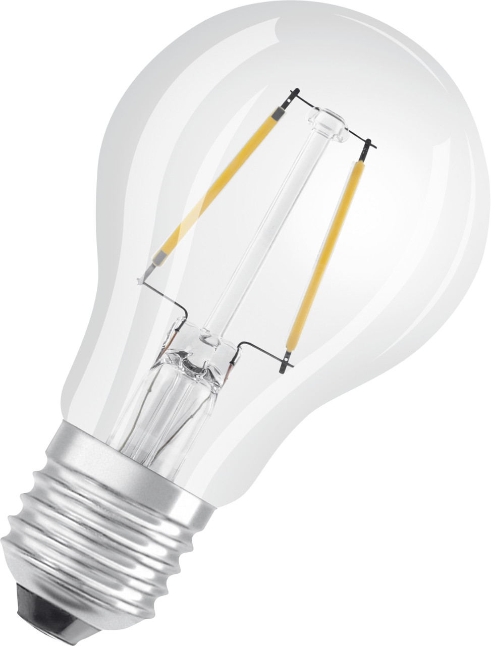 Osram LED Leuchtmittel Star A25 E27 2,5W warmweiß, klar