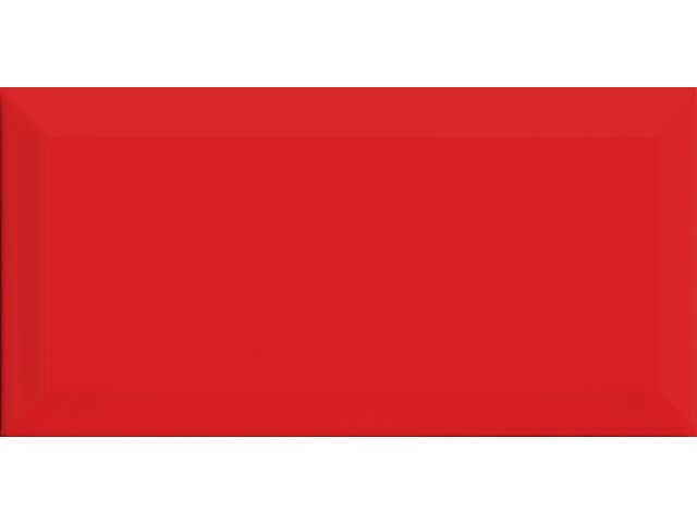 Wandfliese Metro 10 x 20 cm rot