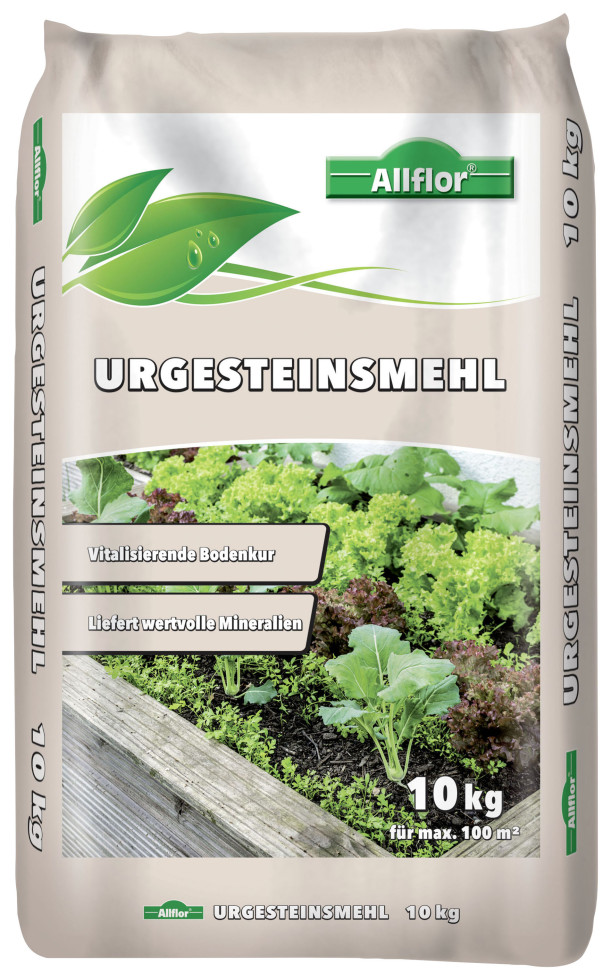 Allflor Urgesteinmehl 10 kg Beutel