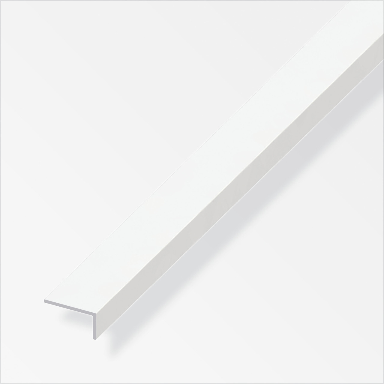 alfer Winkel 1 m, 16 x 25 mm PVC (Kunststoff) glatt weiss