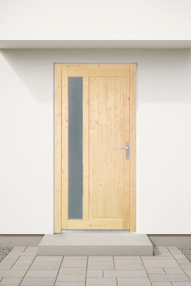 Panto Nebeneingangstür Holz 511 88 x 198 cm DIN rechts
