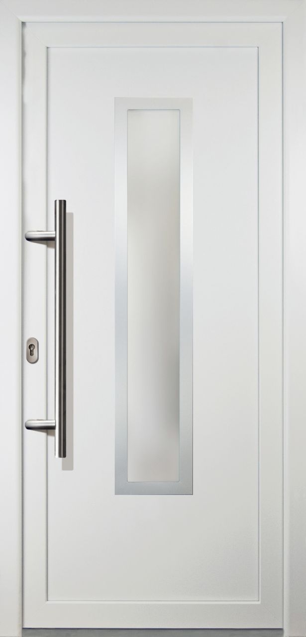 Meeth Haustür Signum Modell C1 98 x 200 cm, DIN links, weiß