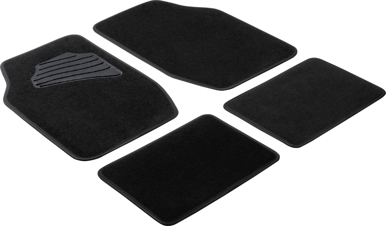 Walser Universal Fußmatten Matrix Komplett-Set schwarz