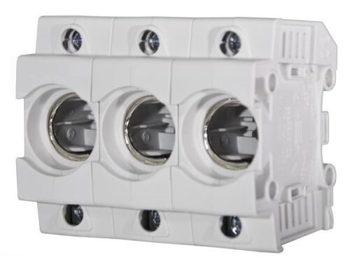 Neozed-Sicherungssockel 3-polig, 63 A, D02, vollisoliert