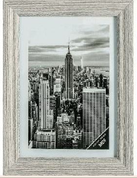 Bilderrahmen Riga grau, 13 x 18 cm