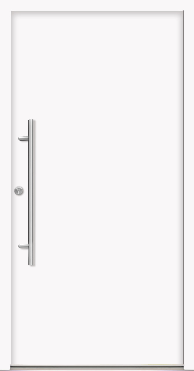 Splendoor Haustür Passivedoor Premium B05 Weiß DIN Links 100 x 210 cm