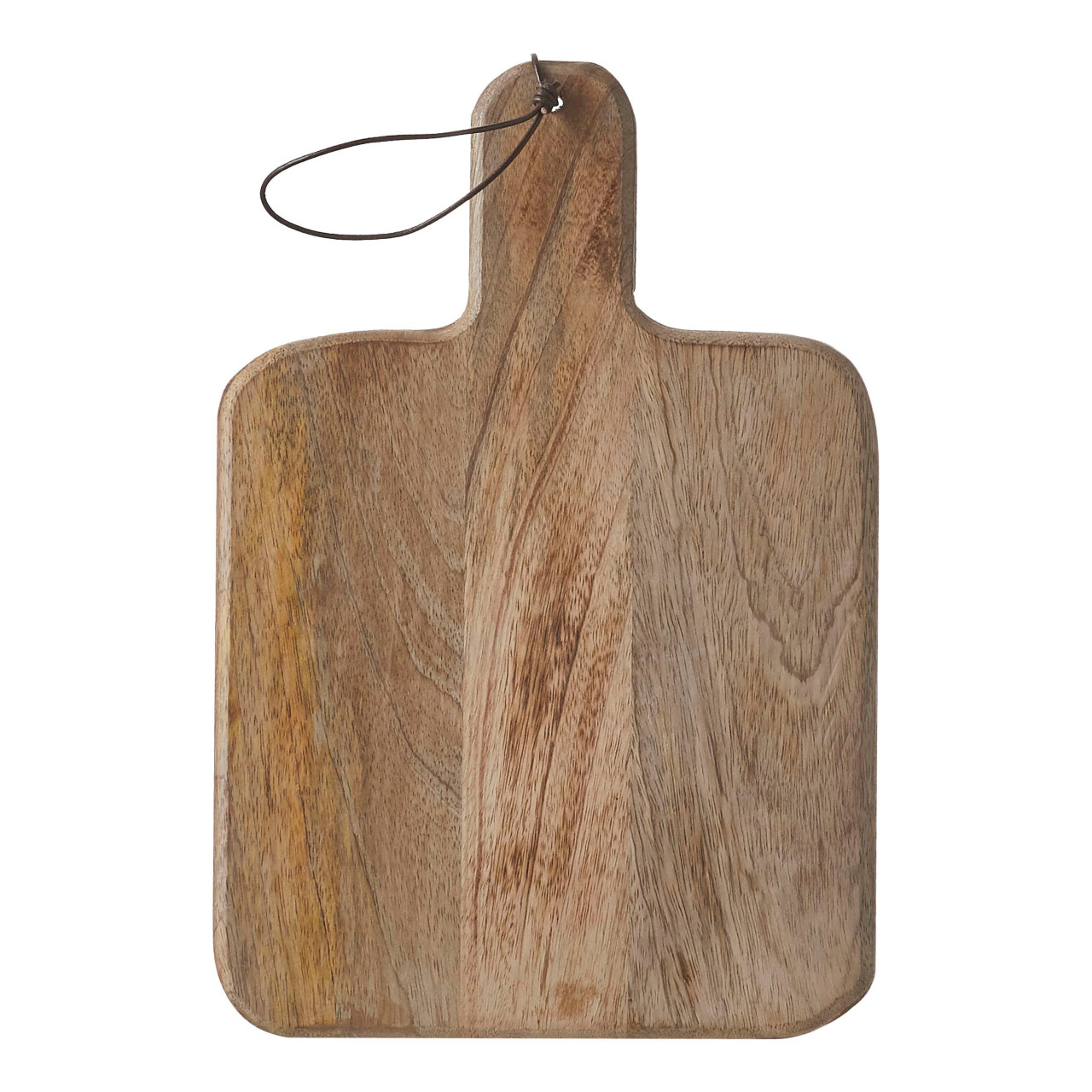 Mica Tranchierbrett Duko Mangoholz Quadrat braun H 1 x B 35 x T 25 cm braun