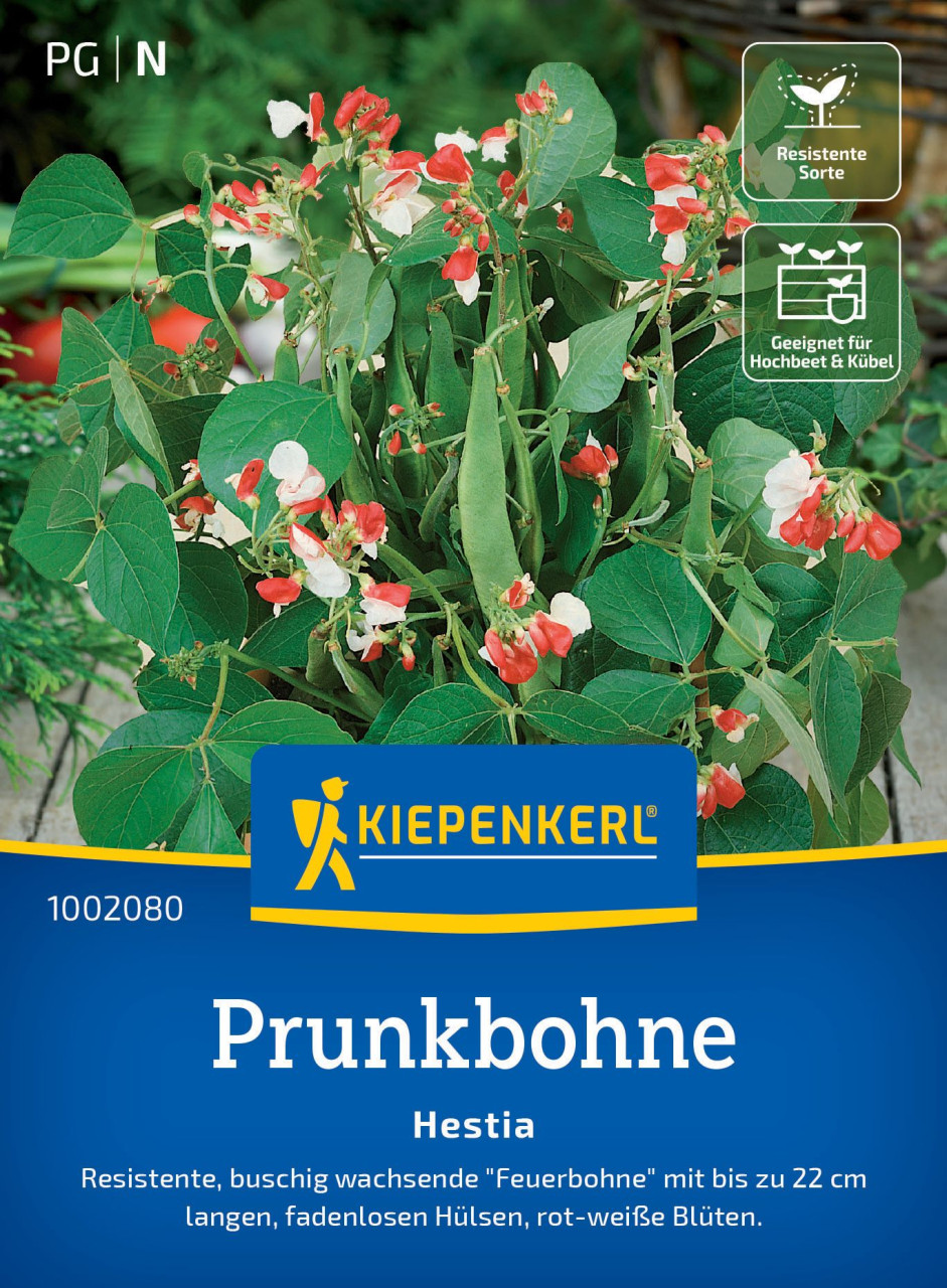 Kiepenkerl Saatgut Prunkbohnen Hestia für ca. 35 Pflanzen