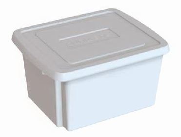 Sunware Aufbewahrungsbox Nesta inkl. Deckel 0,4 L silber