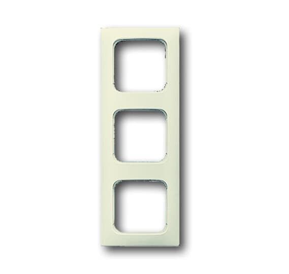 Busch-Jaeger Abdeckrahmen 3-fach Duro 2000 SI Linear, weiß, 2513-212K-102