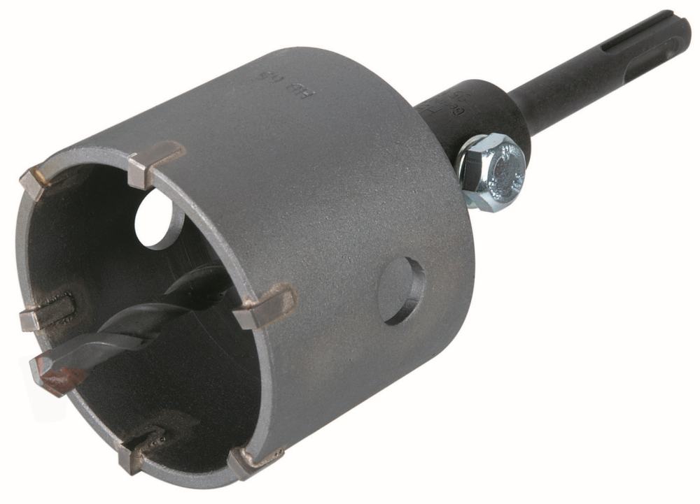 Wolfcraft Hohlbohrkrone Ø 68 mm inkl. SDS-Plus Spanndorn