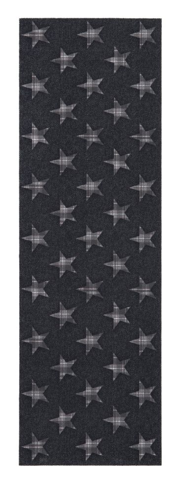 Andiamo Küchenläufer Trendy Star grau, 45 x 145 cm