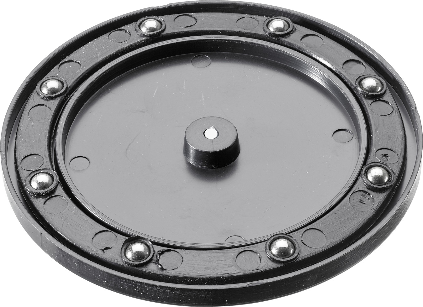 Hettich Drehteller Kunststoff Ø 105 mm kugelgelagert schwarz