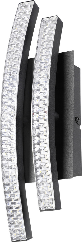 Eglo LED Wandleuchte Lejias schwarz 28,5 x 9 cm warmweiß