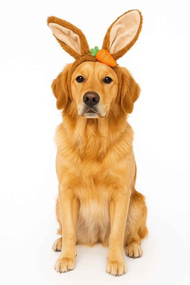 Nobby Hundebekleidung Hasenohren Plüsch Ø 15 x 25 cm