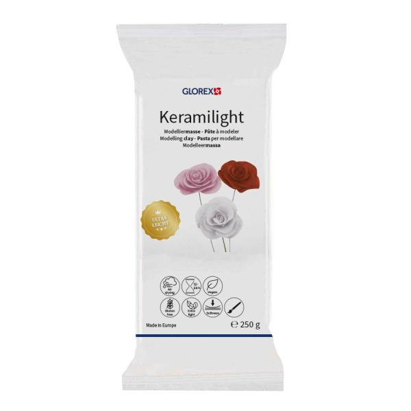 Glorex Keramilight ultraleicht weiß, 250 g