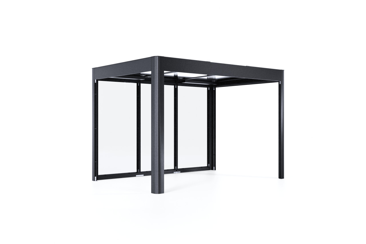 SunElements SunCover Gartenhaus Infinity 3.2 338 x 233 cm anthrazit-metallic