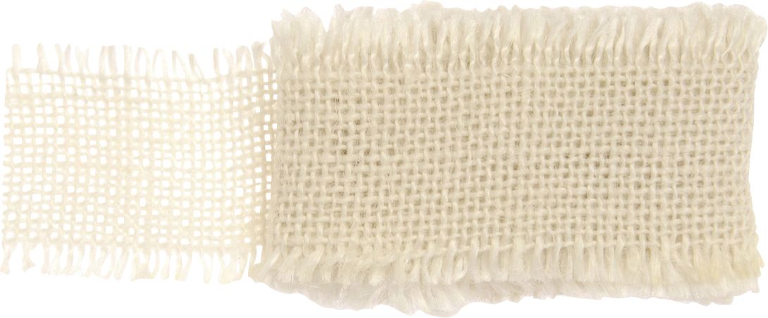 Glorex Juteband creme 40 mm x 1 m