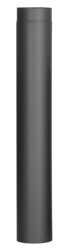 FireFix Ofenrohr Ø 130 mm, 100 cm, schwarz