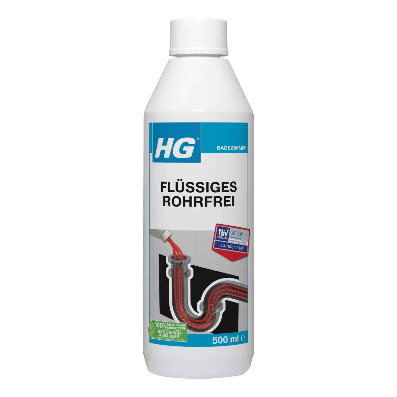 HG Rohrfrei flüssig 500 ml