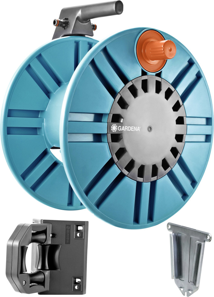 Gardena Wandschlauchhalter Classic mit Schlauchführungsrolle