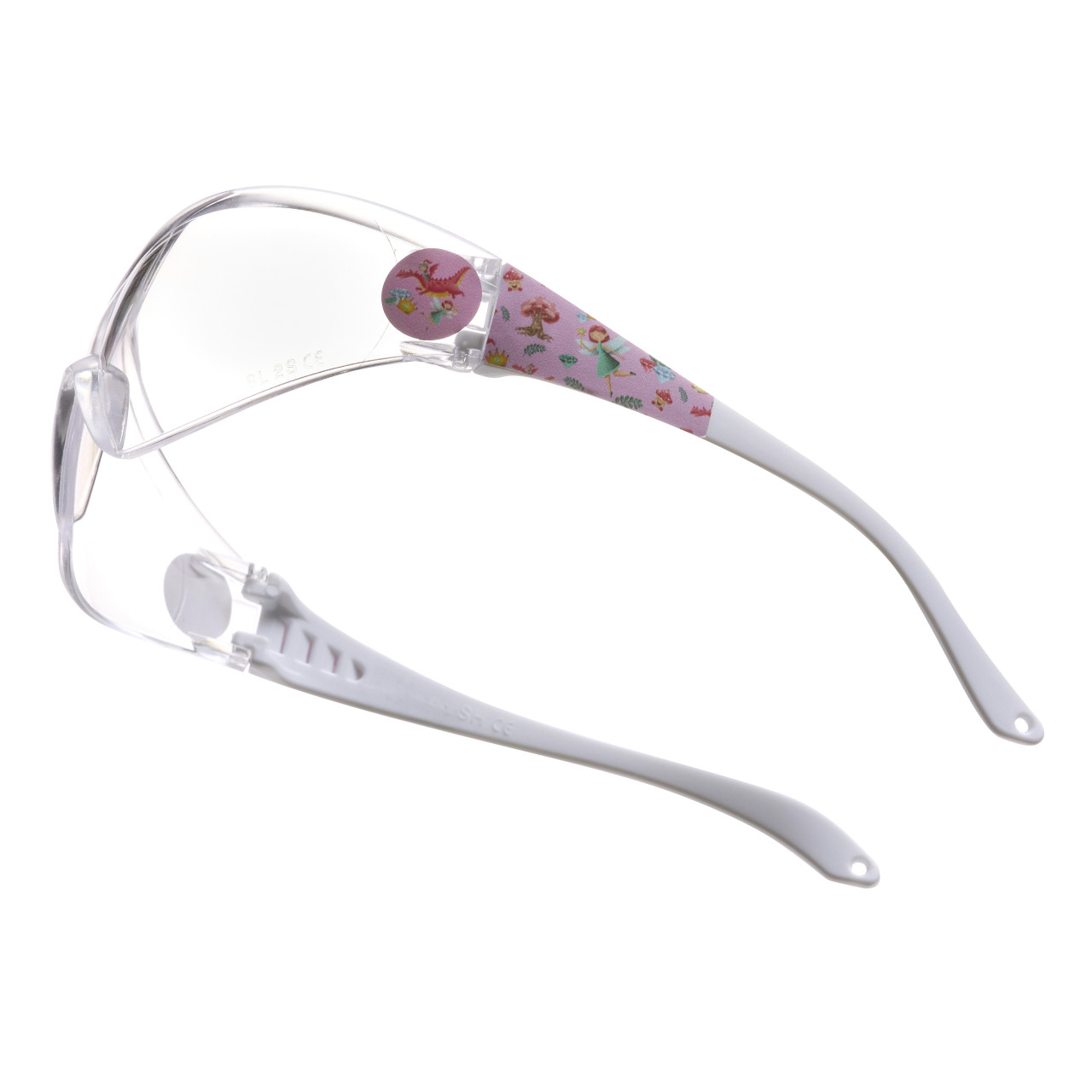 Gebol Schutzbrille Little Helpers Märchenwald pink klar