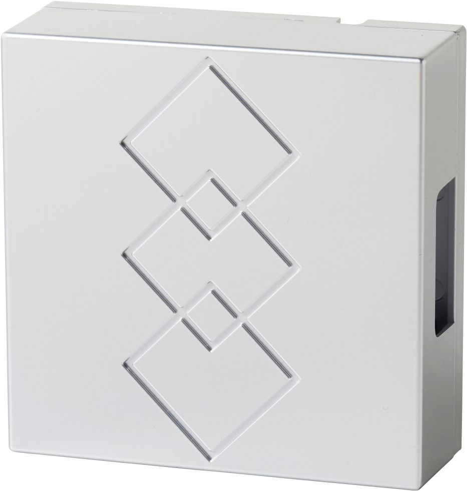 Heidemann Zweiklang-Gong Lumen silber