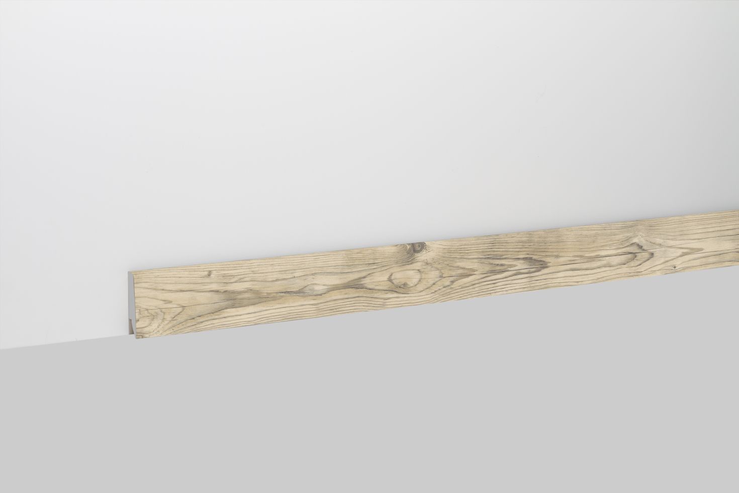 Classen Clip-Fußleiste 240 cm 58 x 19 mm Fichte braun