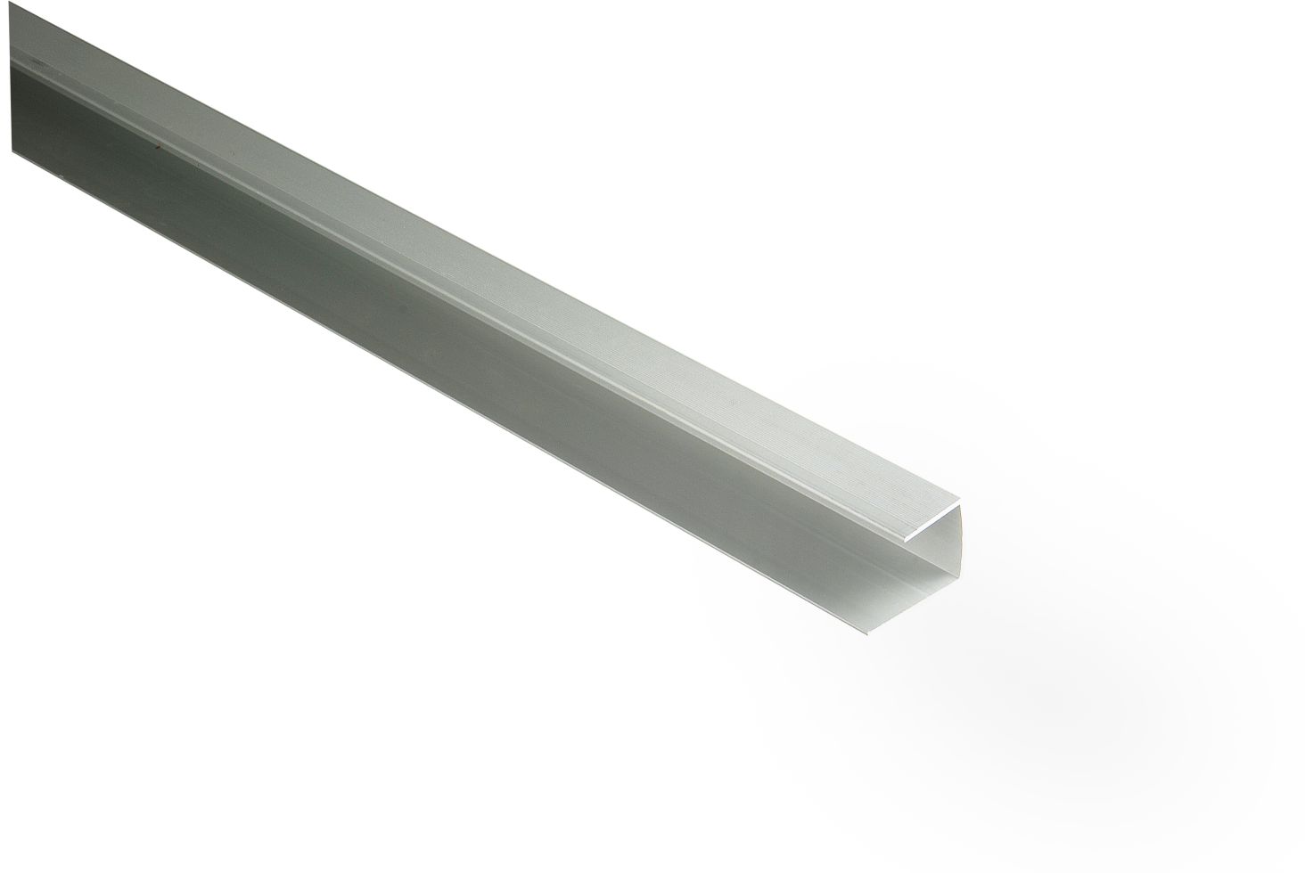 Kovalex Einfassprofil Aluminium 250 x 4,3 x 2,0 cm silber