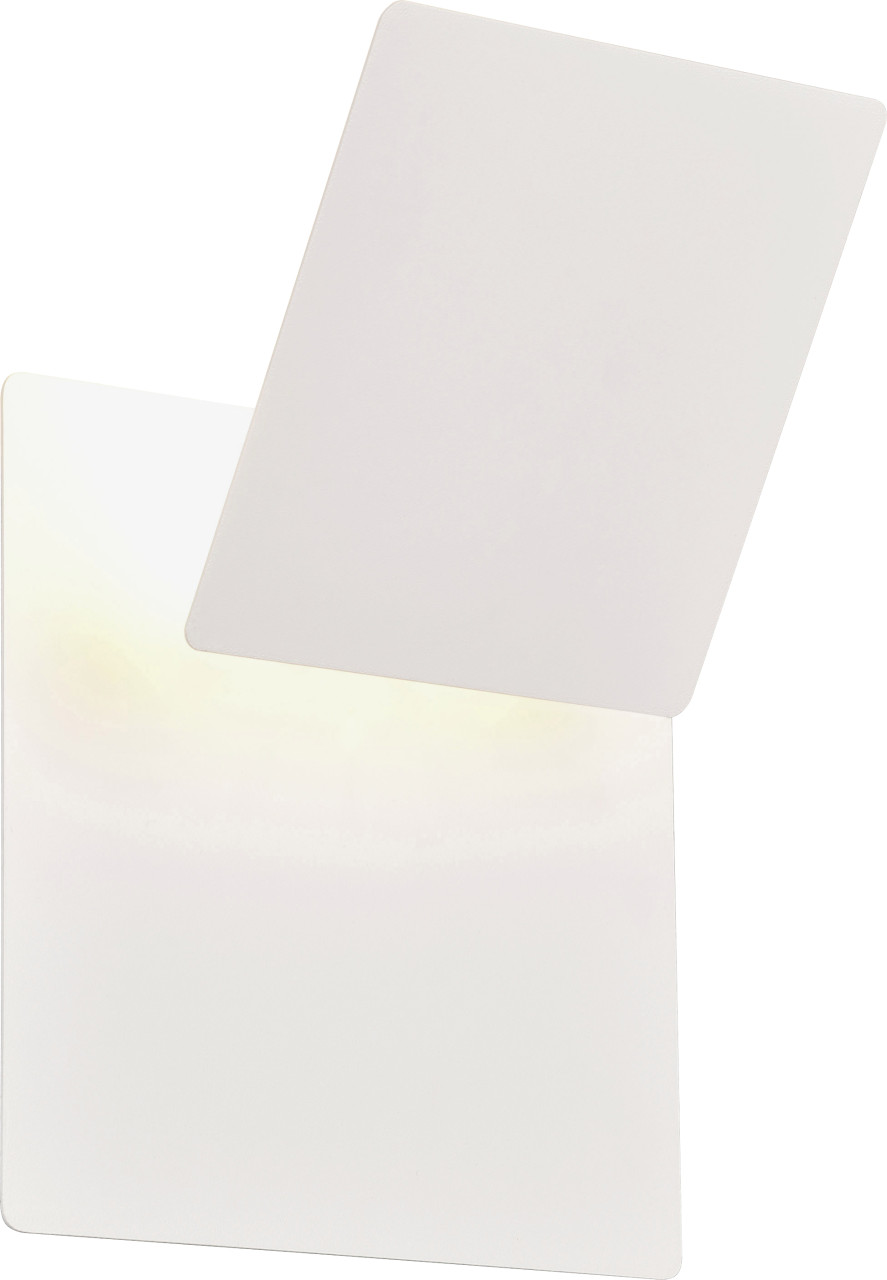 Trio Leuchten LED Wandleuchte Mio 6W warmweiß weiß matt Metall