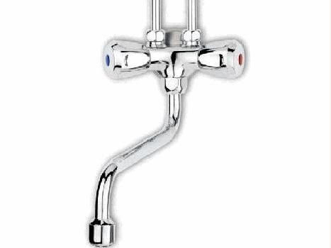 Thermoflow Spültischarmatur Armatur Qmix10 Niederdruck, 2-Griff