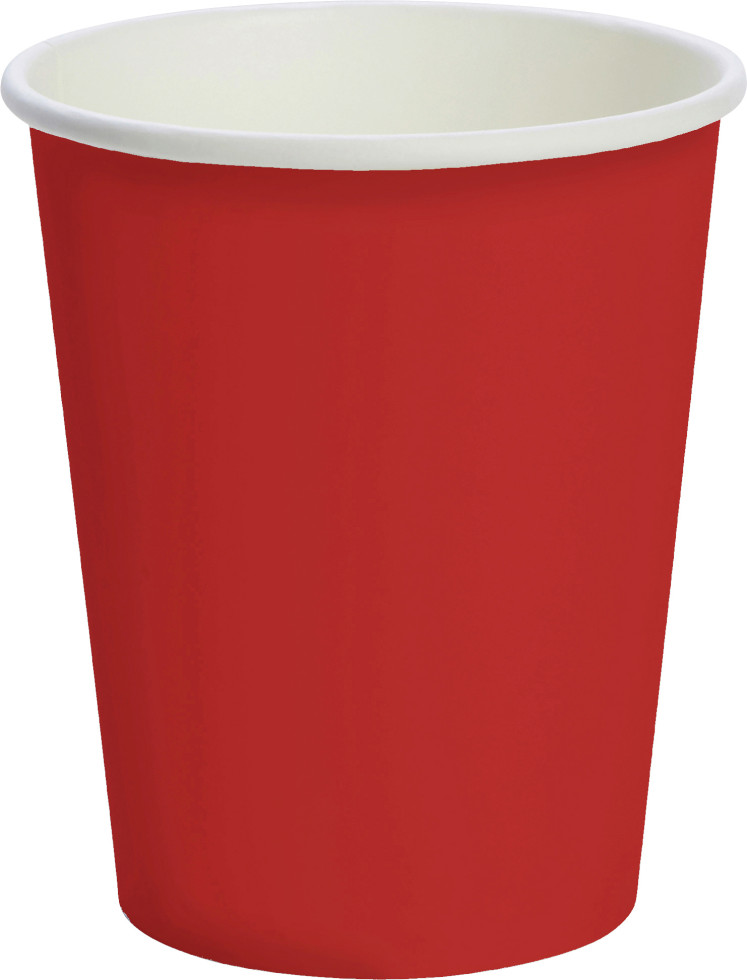 Duni Schnapsgläser Pappe Bio rot 60 ml - 20 Stk.