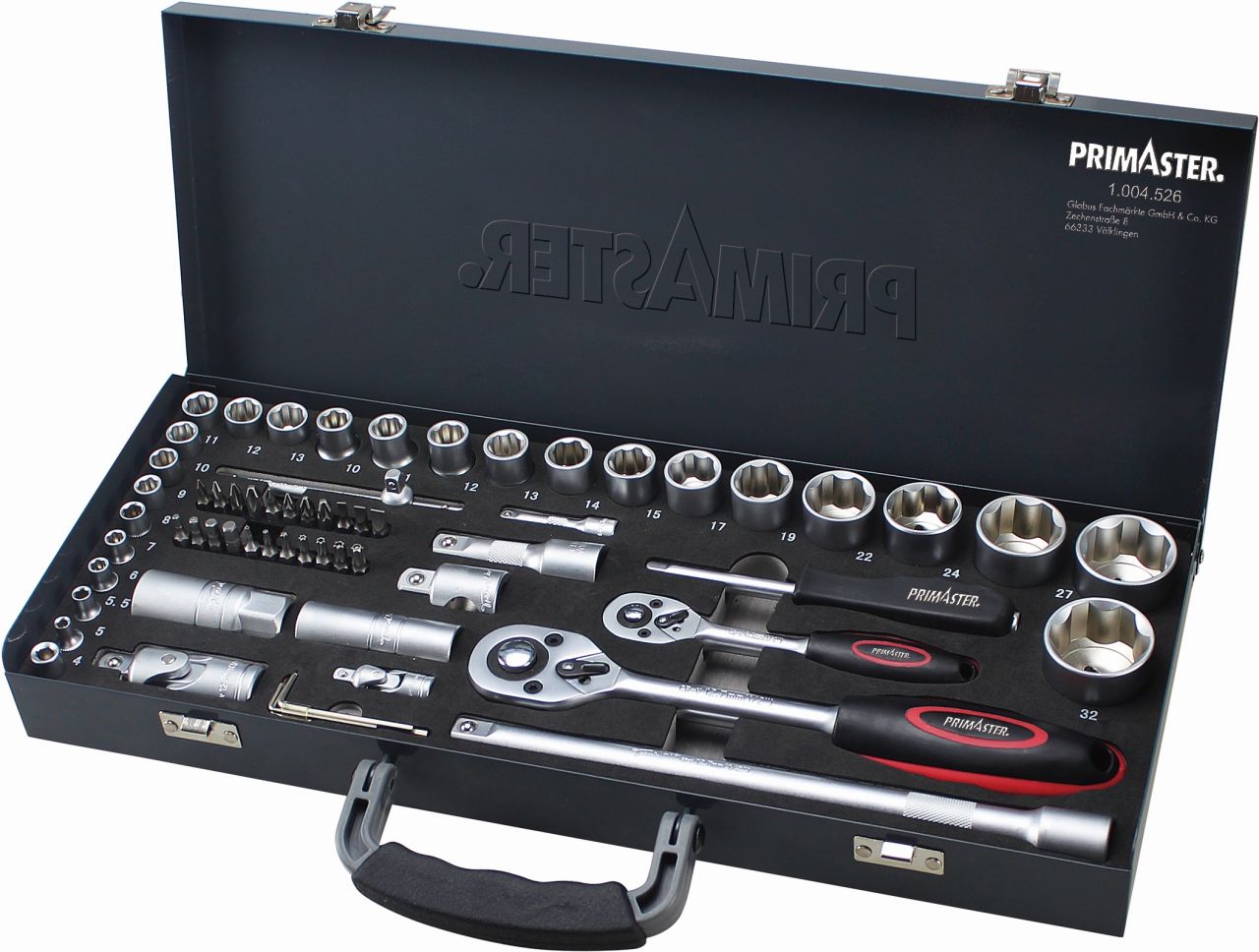 Primaster Steckschlüsselsatz ST64 64-teilig 1/4 1/2