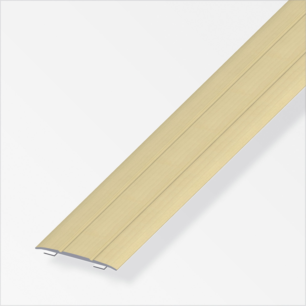 alfer Übergangsprofil 1 m, 37 x 2.5 mm Alu beschichtet sublimiert ahorn