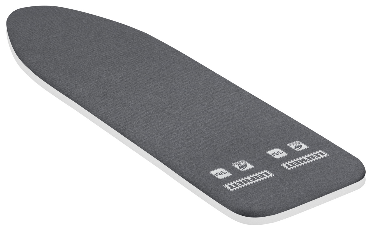 Leifheit Bügeltischbezug Thermo Reflect S-M max. 125 x 40 cm schwarz
