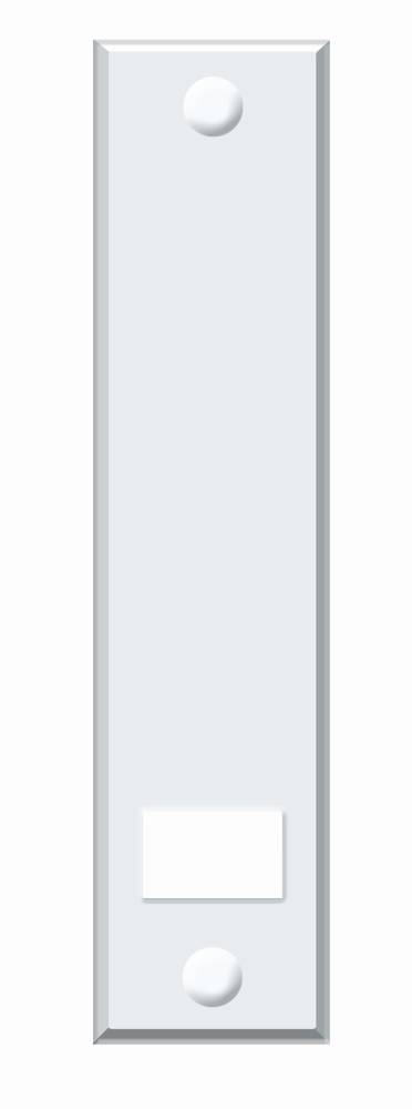 Schellenberg Abdeckplatte STANDARD Lochabstand 26 weiß