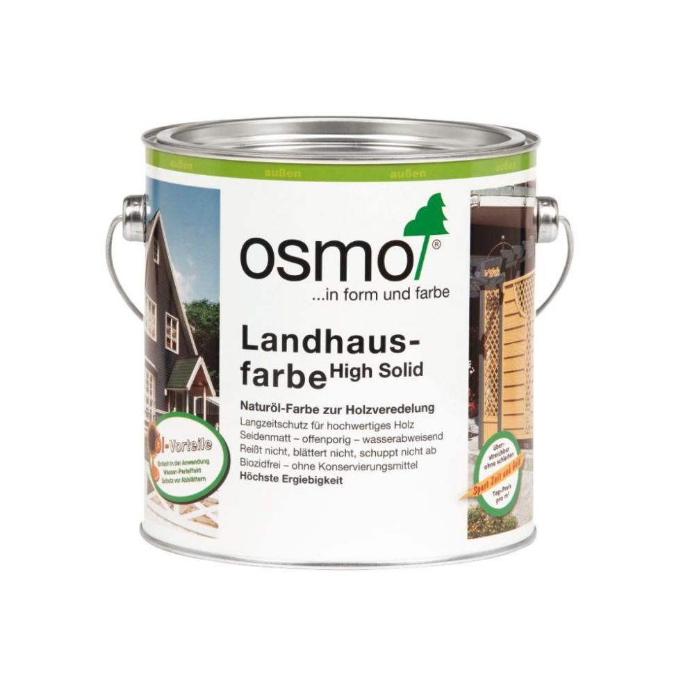 Osmo Landhausfarbe 2,5 L nordisch rot