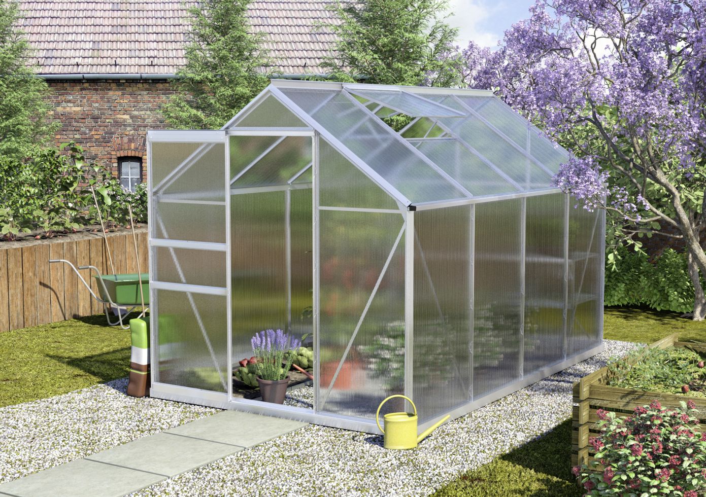 Vitavia Gewächshaus Calypso 5800 192 x 302 cm 6 mm HPK