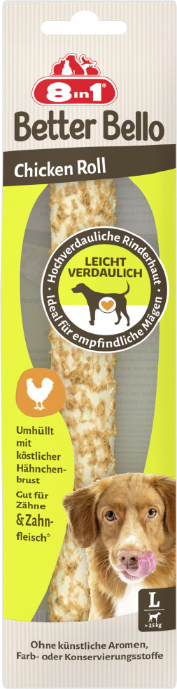 8in1 Hundeleckerli Better Bello Mini Chicken Roll L 80 g