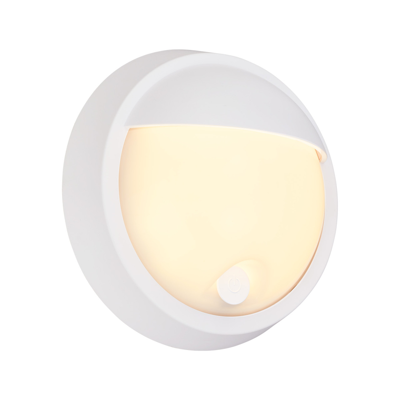 Briloner LED Außenwandleuchte Puni Akku 4W weiß Touch-Dimmer warmweiß