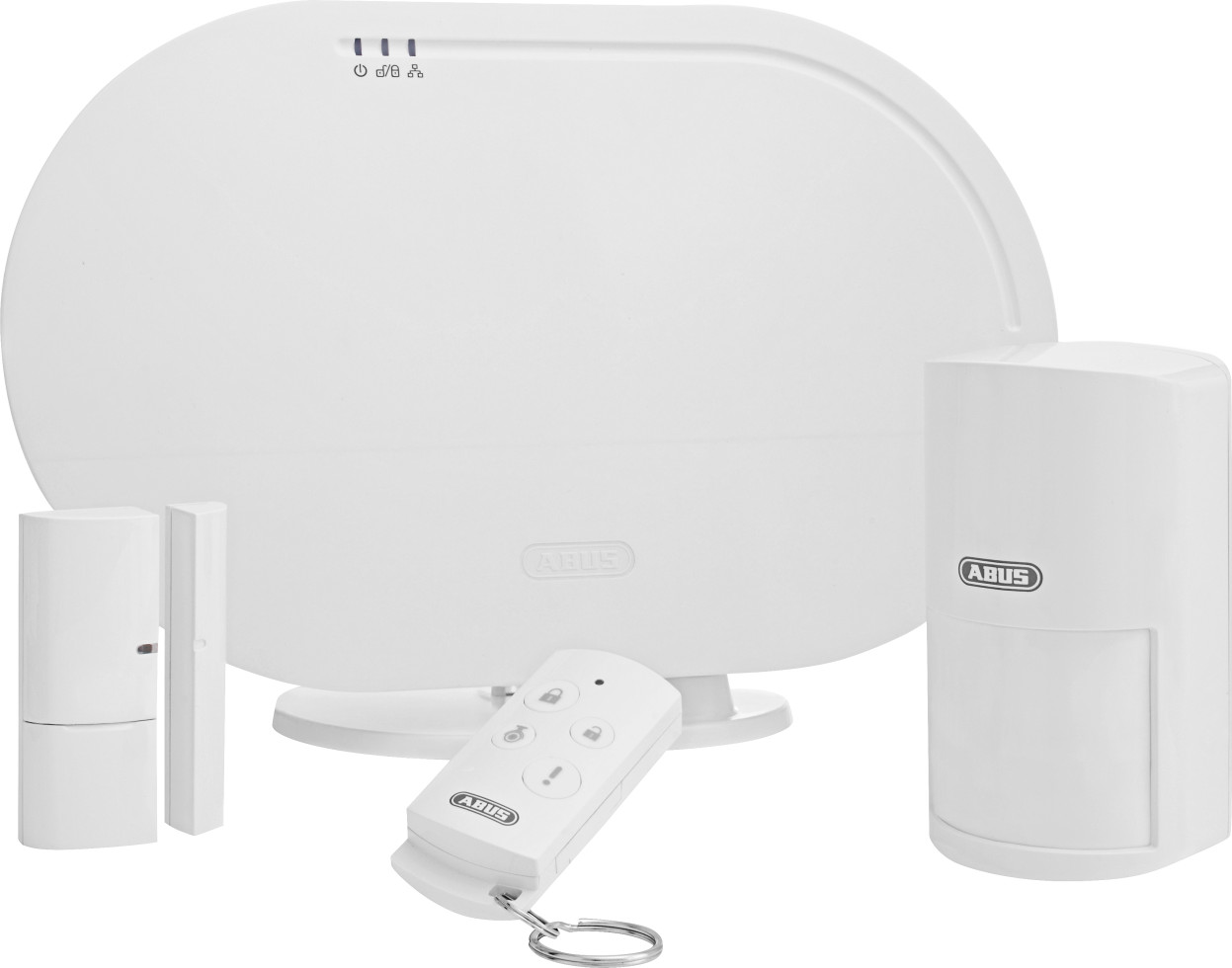 Abus Smartvest Funk-Alarmanlage & App-Basis Set weiß